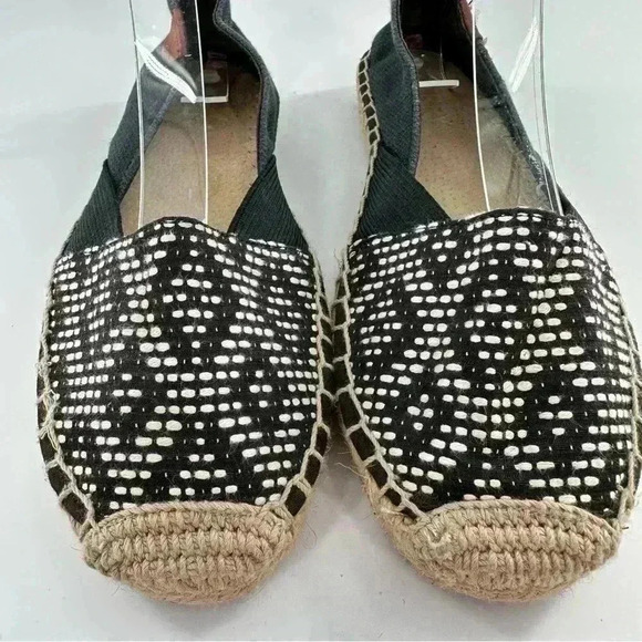 Sperry Katama Cape Espadrilles womens flats size 6 navy blue canvas slip on - Picture 3 of 12